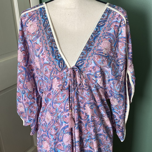 New Women’s paisley prints bohemian maxi dress, size M - Picture 6 of 12